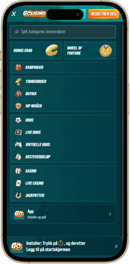 Golisimo Casino Mobil